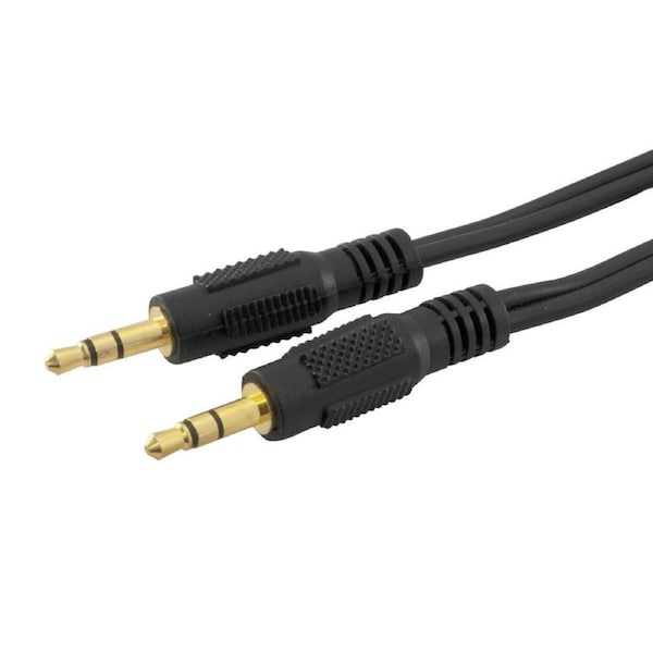 PRO.2 20m Stereo Audio AUX Extension Cable/Lead 3.5mm M to Male Plug/Auxiliary