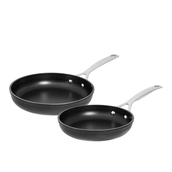 Pyrolux Ignite 2pc Frypan Set 22cm 26cm w/Non-stick Coating/Oven/Dishwasher Safe