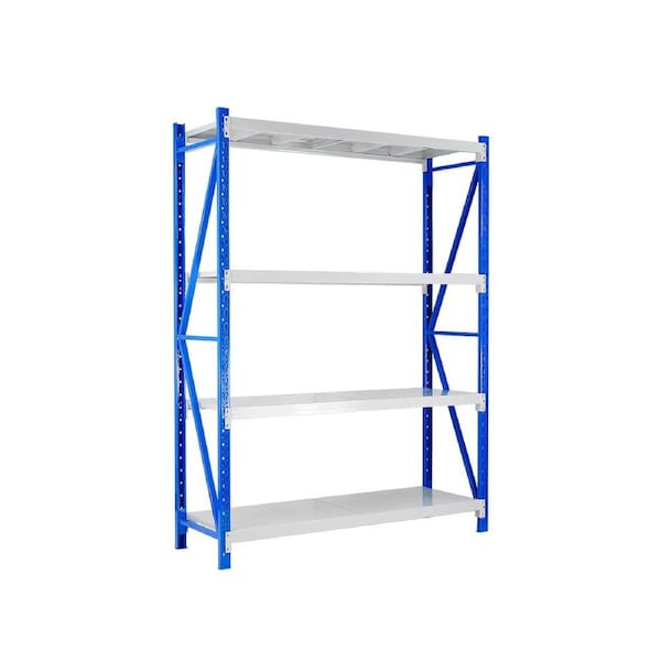 1 Bay Garage Storage Steel Rack Long Span Shelving 1.5m-wide 400kg
