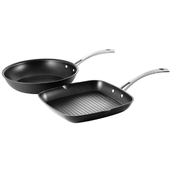 Cuisinart Chef's iA+ Frypan/Grill Pan Set Non-stick Induction Safe Cookware