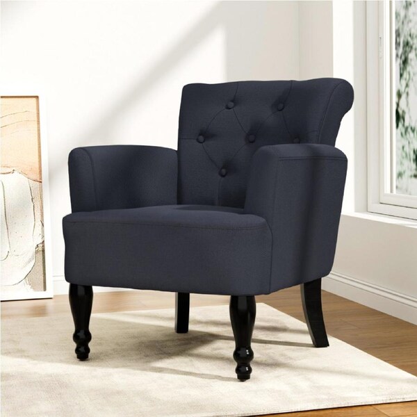 1x Artiss Armchair Wingback Black