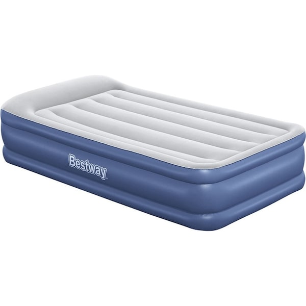 46cm Air Mattress Bestway Inflatable Bed Airbed Single Blue