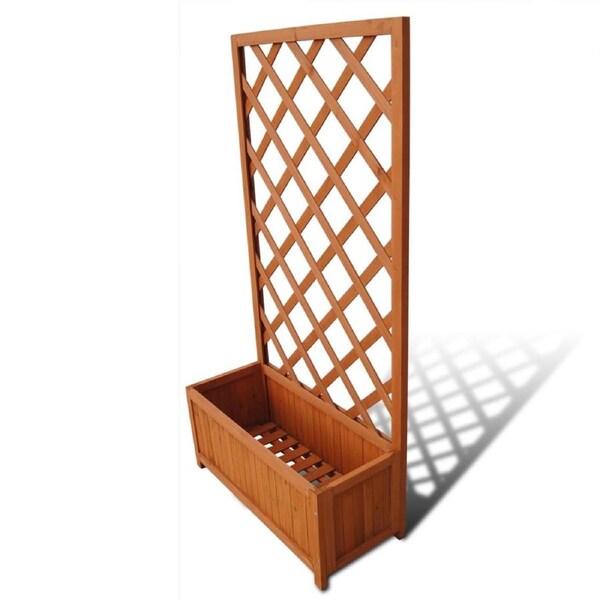 Trellis Planter 70 x 30 x 135 cm vidaXL