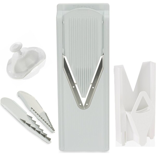 Borner V3 TrendLine Starter Set V Slicer + Multi Box + Safety Hat + 3 Blade Inserts White