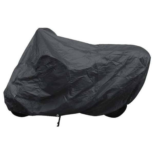 Motorcycle Cover Grey Polyester vidaXL