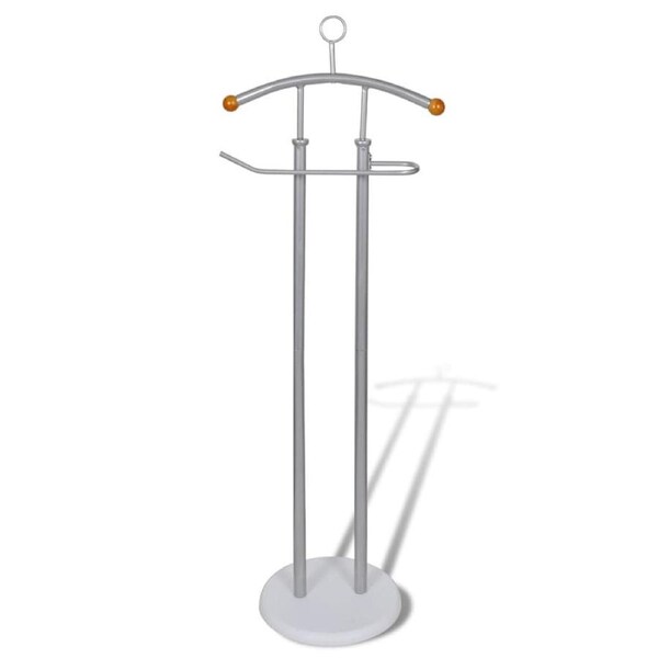 Valet Stand Coat Shirt Organiser Metal Frame vidaXL