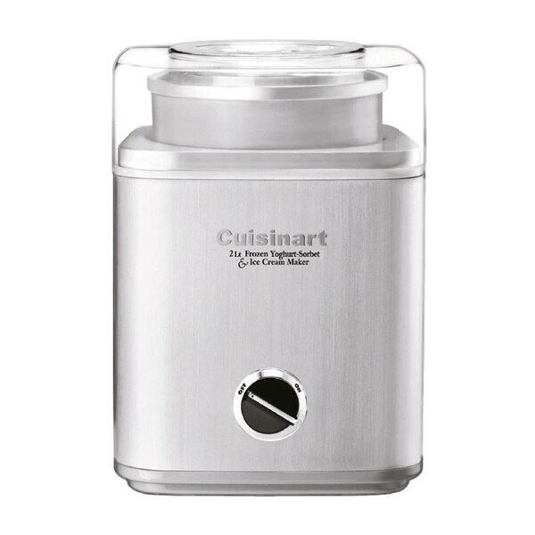 Cuisinart Ice Cream and Yoghurt Maker Stainless Steel 2L