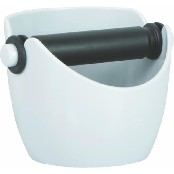 Avanti Coffee Knock Box Espresso Grinds Waste Tamper Bin - Silver