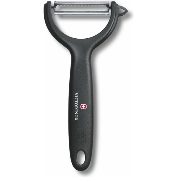 Victorinox Tomato & Kiwi Peeler Micro Serrated Double Edge - Black