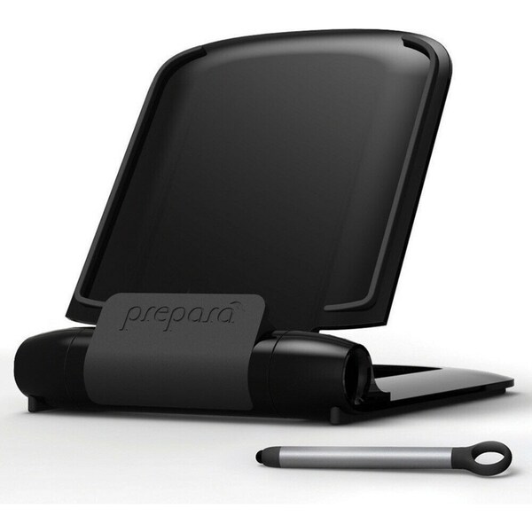 Prepara iPrep Tablet Stand and Stylus Cookbook Stand / Holder - Black