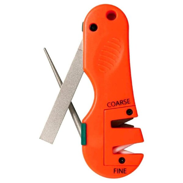 Accusharp 4 in 1 Knife & Tool Sharpener - Orange