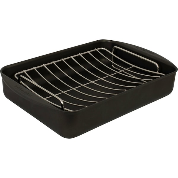 Scanpan Classic Roasting 3.25L Pan Dish 34cm x 23cm + Rack