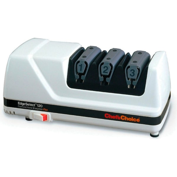 Chef’s Choice Pro 120 Edge Select Diamond Hone Electric Knife Sharpener White