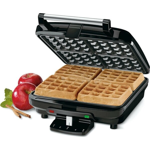 Cuisinart Belgian Non Stick Electric Waffle Maker 4 Slice