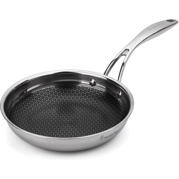 Stanley Rogers 20cm Try-Ply Nonstick Matrix Frypan S/Steel Suits Induction