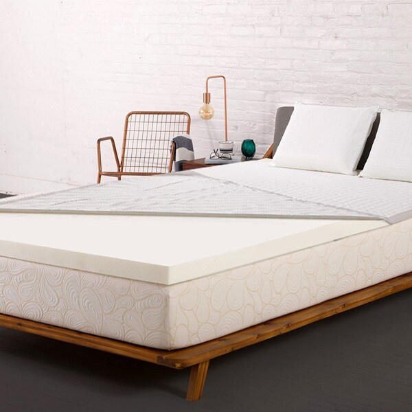 8cm Double Memory Foam Mattress Topper Giselle