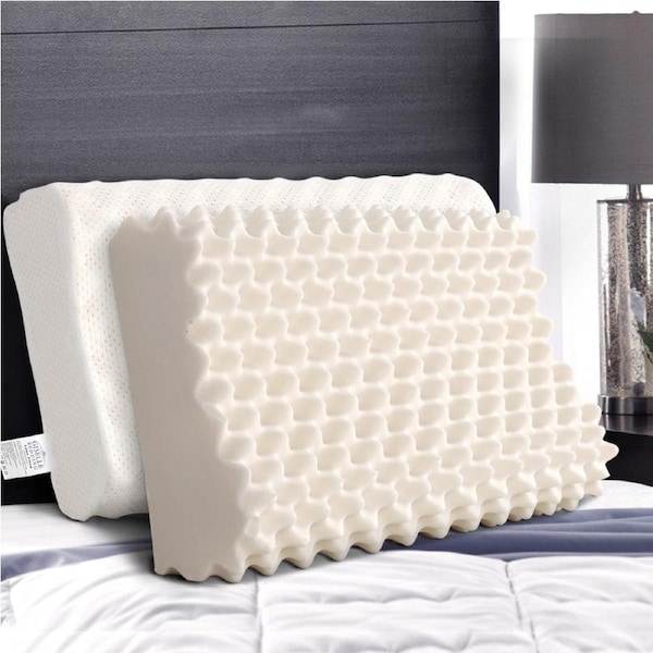 Giselle Latex Contour Pillow Cushion 2 Pack