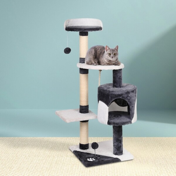 i.Pet Cat Tree Tower Scratching Post Scratcher 112cm