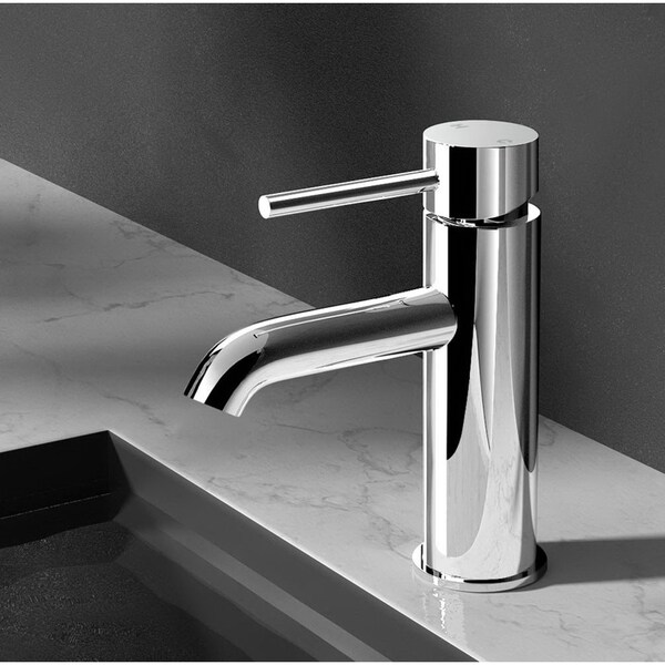 19cm Cefito Bathroom Tap Round Mixer Basin Tap Tapware Faucet Sink Chrome