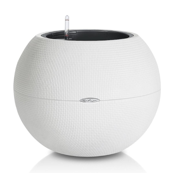 LECHUZA PURO COLOR 50 PLANTER POT (WHITE)