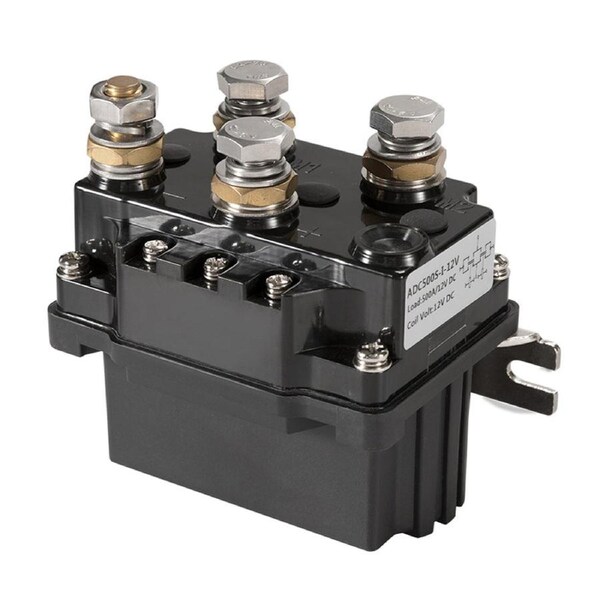 FIERYRED 12V Winch Controller Solenoid 500A DC Switch Recovery 4WD