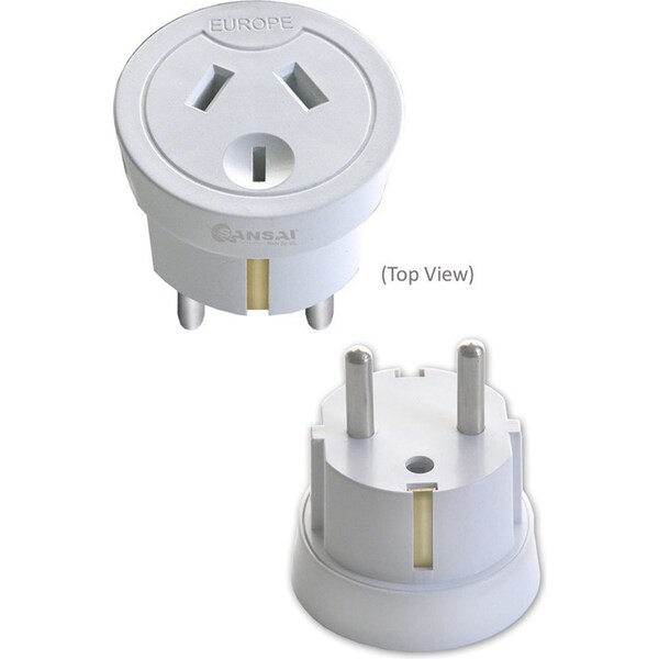 Sansai Travel Power Adapter Outlet AU/NZ Socket to Plug Asia EU/Bali/Middle East