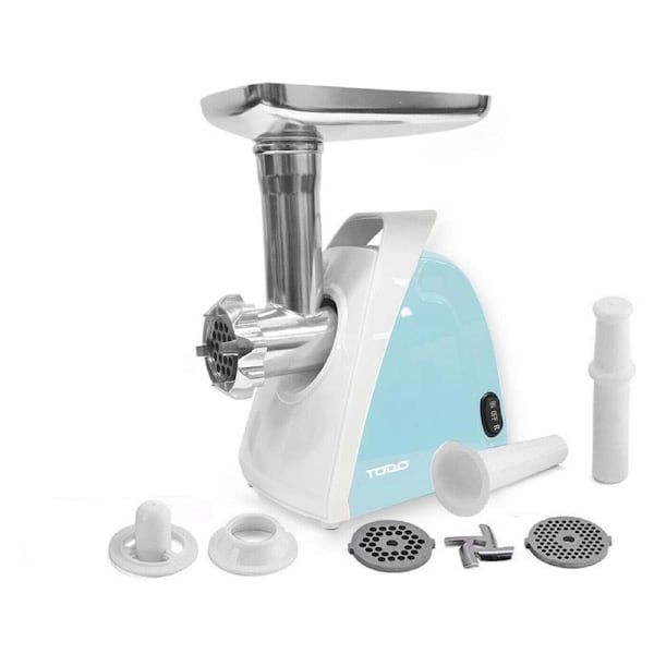 TODO Electric Meat Grinder Sausage Maker Filler Mincer Stuffer Kibbe 800W - Blue