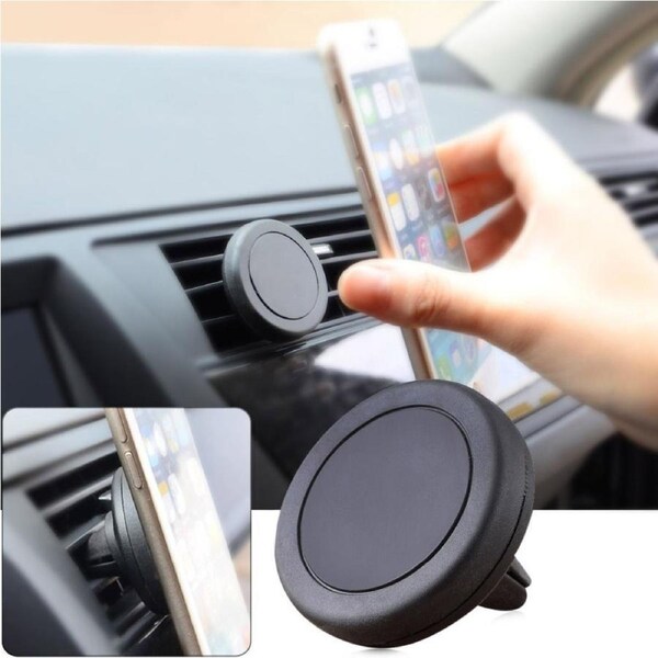TODO Universal Magnetic Quick Snap Car Air Vent Mobile Smart Phone Iphone Mount