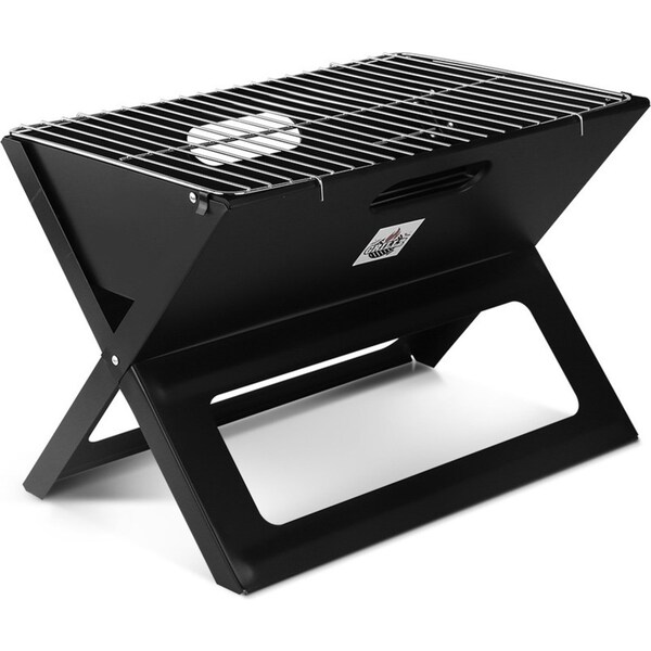 Grillz BBQ Grill Charcoal Smoker Foldable