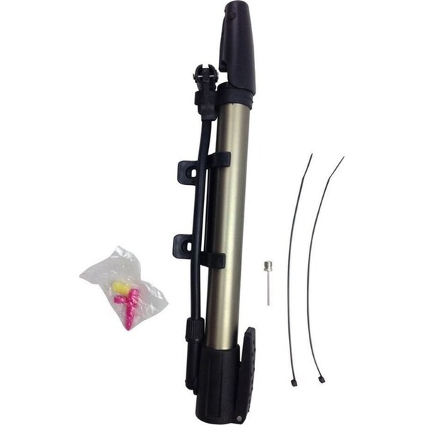 MINI BICYCLE AIR PUMP Bike Hand Ball Inflator Portable Cycling Tyre Aluminium