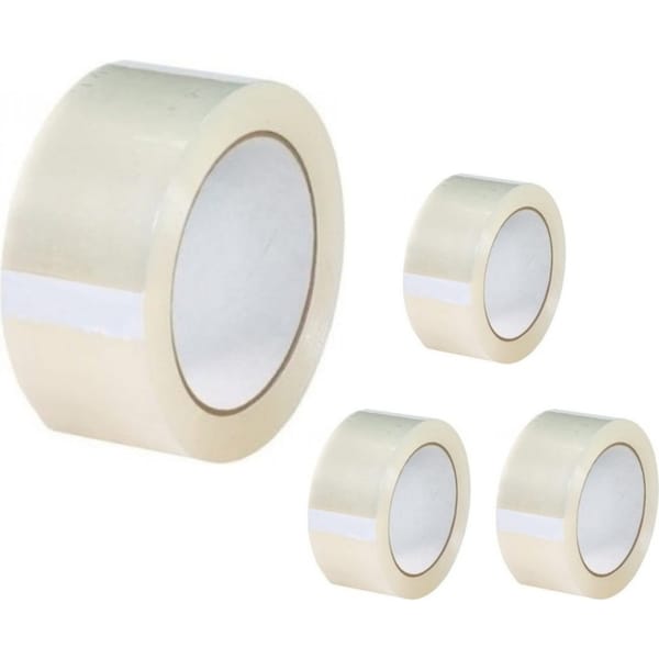 4 Rolls Packing Heavy Duty Packing Packaging Tape EXTRA STRONG 52 Microns 48mm