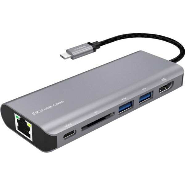 MBEAT UCD01 USB Type-C To HDMI USB LAN SD 2X USB 3.1 Type-a (Gen 1, 5Gbps) USB TYPE-C TO