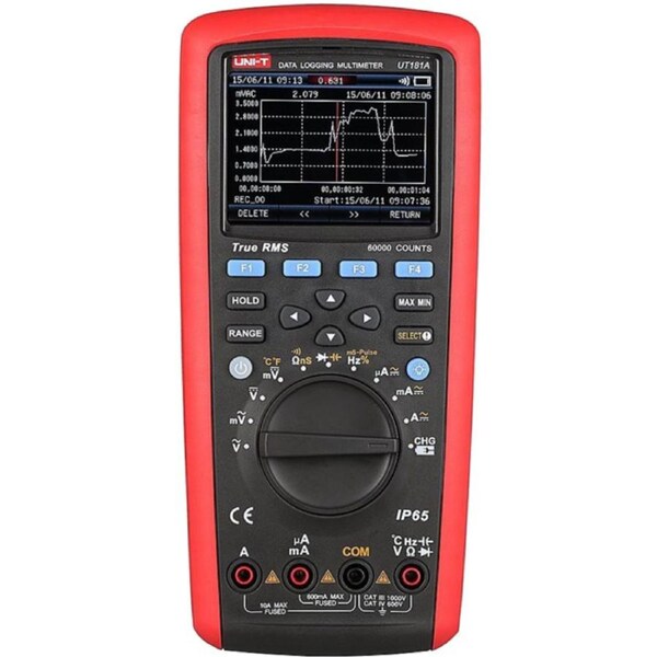 UNI-T UT181A Rms Datalogging Multimeter Higher Extended Storage 2000 Recorded Data RMS