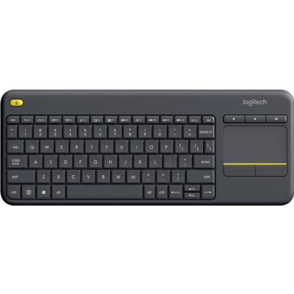 LOGITECH K400PLUS Wireless Touch Keyboard Integrated Wireless Keyboard With Touchpad WIRELESS