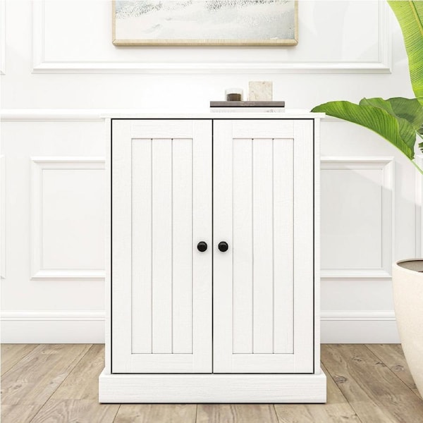 Hamptons 2 Door Low Line Multipurpose Cupboard