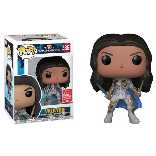 Funko Pop Marvel Thor Ragnarok Valkyrie Heroic 2018 SDCC #336