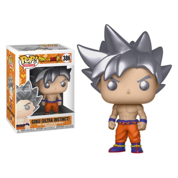 Funko POP Dragon Ball Super Goku Ultra Instinct #386 (Slight damage in box)
