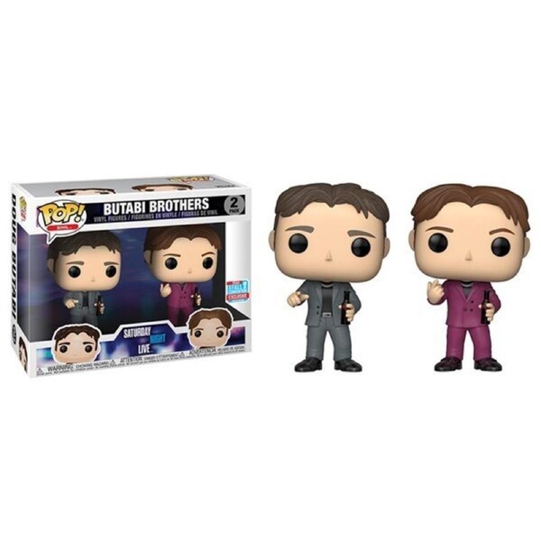 Funko POP Saturday Night Live Butabi Brothers 2 Pck NYCC 2018