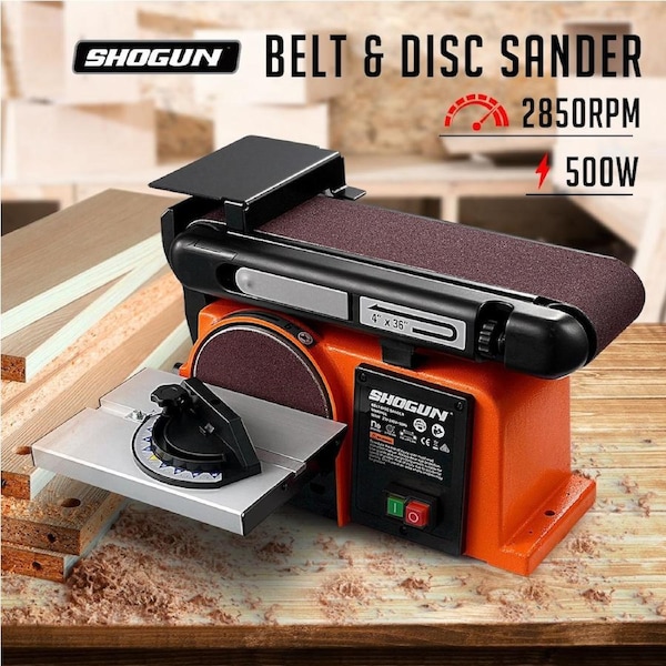 Woodworking Disc Belt Sander Sanding Machine 2 in 1
