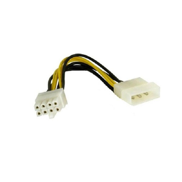Astrotek Molex Cable 20cm 4 Pin to 8 Pin ATX EPS 12V Motherboard Power Supply [AT-MOLEX-TO-EPS]