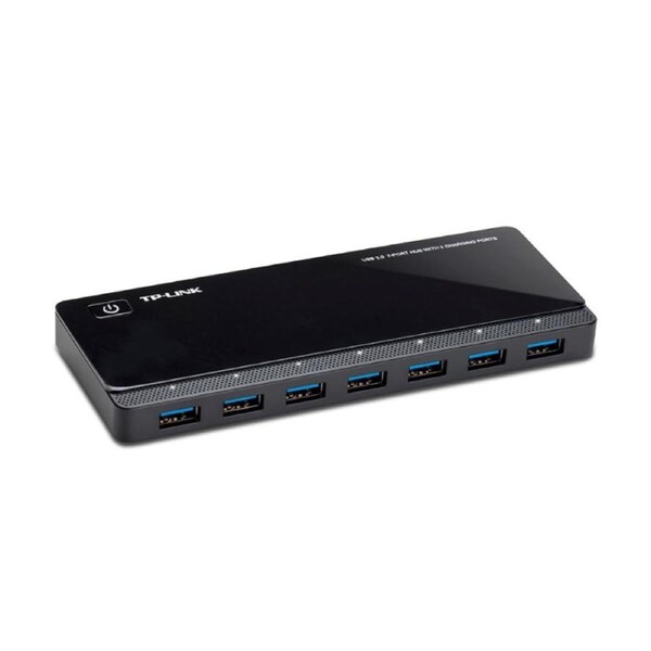 TP-Link UH720 7 Port USB 3.0 Hub Powered with 2 Charging Ports PC Laptop Mac