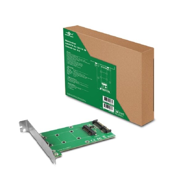 Vantec UGT-MST110 Multi-Size mSATA to SATA III Converter Kit