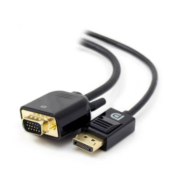 Alogic 1m DisplayPort to VGA Cable SmartConnect Male to Male [DP-VGA-01-MM]