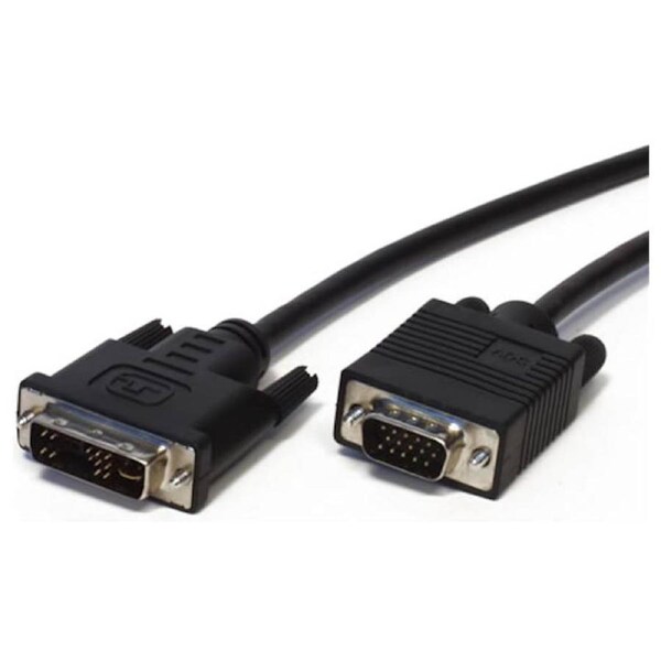 Alogic 2m DVI-I to VGA Video Cable Male to Male Max 2048 x 1536 [DVI-I-VGA-02-MM]