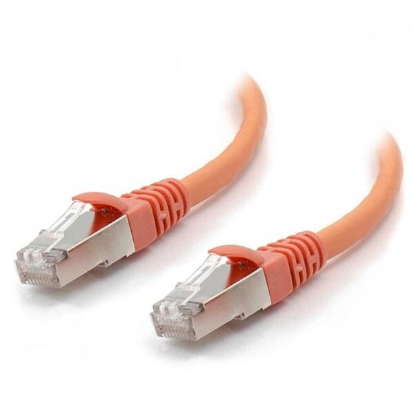 Alogic 0.5m Orange 10GbE Shielded CAT6A LSZH Network Cable [C6A-0.5-Orange-SH]