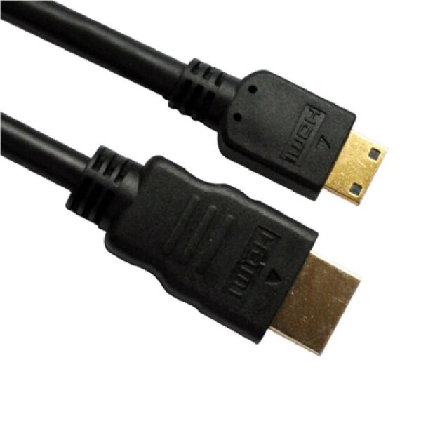 Astrotek Mini HDMI to HDMI Cable 1m with Ethernet 1.4V 3D HD 1080p 9pin Male [AT-HDMIMINIHDMI-1]