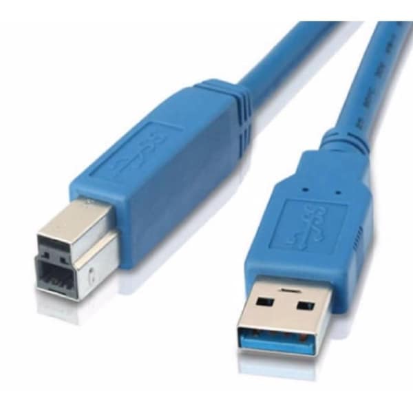 Astrotek USB 3.0 Printer Cable 2m - Type A Male to Type B Male Blue Colour [AT-USB3-AB-2M]
