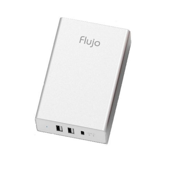 Flujo Multi-Function USB-C Smart USB Port*2,Type-C Port*1 Silver [PW1C-SILVER]