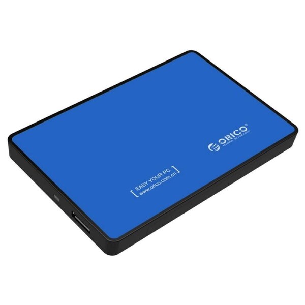 Orico 2588US3 USB 3.0 External 2.5" SATA SSD HDD Hard Disc Drive Enclosure Blue [2588US3-V1-BL]