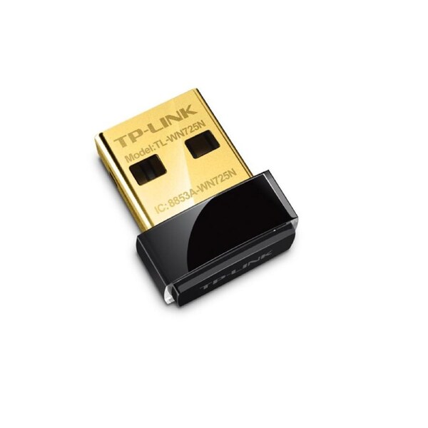 TP-Link TL-WN725N N150 Nano Wireless USB Adapter 2.4GHz 150Mbps for PC Notebooks